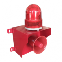 红色报警器-TLKS-PLSA-VI红色频闪语音声光报警器